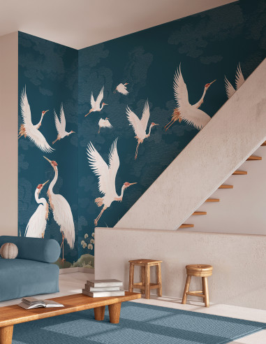 La Danse des Hérons - Wallpanel...