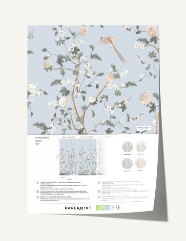 Chinoiserie Wallpanel Pack - Sample