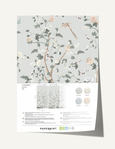 Chinoiserie Wallpanel Pack - Sample