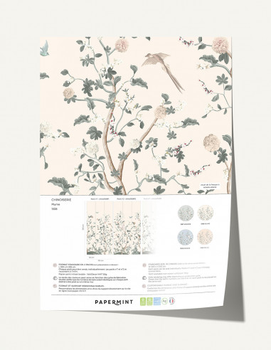 Chinoiserie Wallpanel Pack - Sample