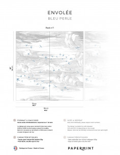 Envolée Bleu Perle •... 2