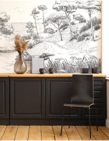 Côte Sauvage Wallpanel • H160 X w.156cm