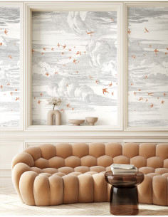 Envolée Bleu Perle Affresco...