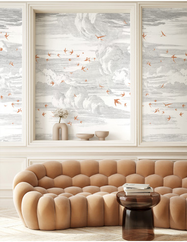 Envolée Bleu Perle • Fresque Pack •...