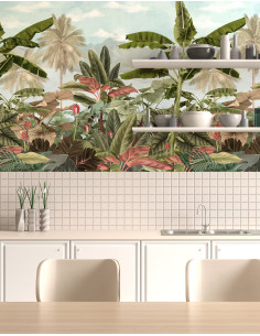 Exotic Affresco a parete •...