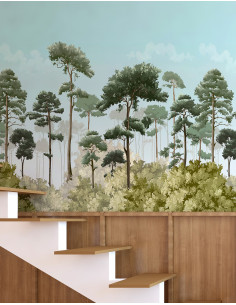 Matsu Affresco a parete •...