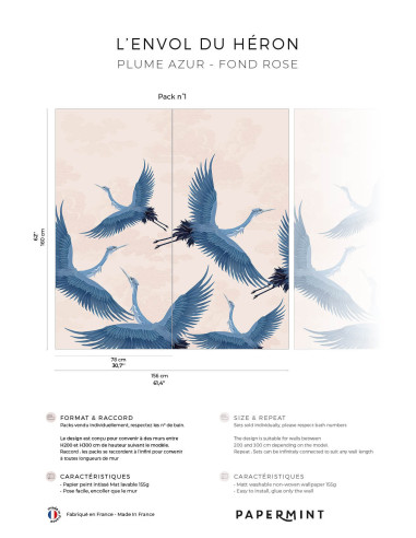L’envol du héron • Wallpanel Pack •...