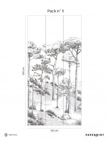 Les Pins - Fresque Pack