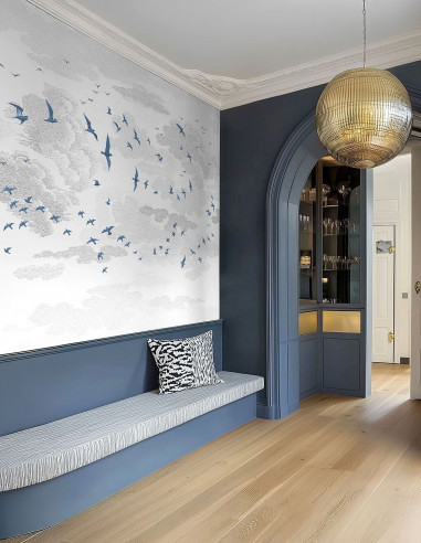 Les Oiseaux - Fresque personnalisable
