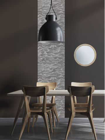 Peinture - Waves Gris souris