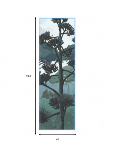 Toscane - Lé Unique - L.78 x H.245cm