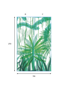 Toucan Green - Wallpanel...