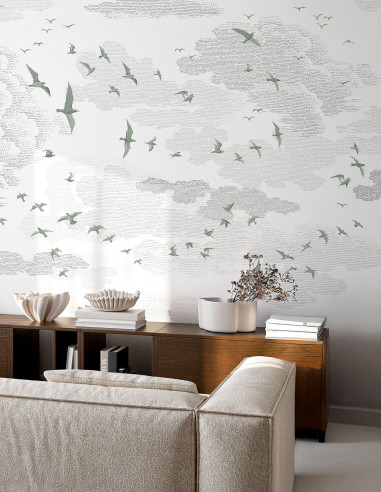 Les Oiseaux -  Affresco