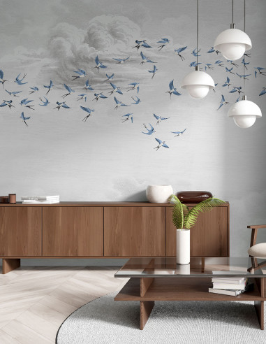 Swallow Cloud - Wallpanel customizable
