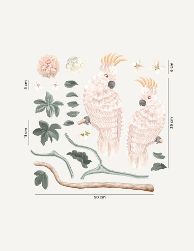 Chinoiserie et le Perroquet - Grands...