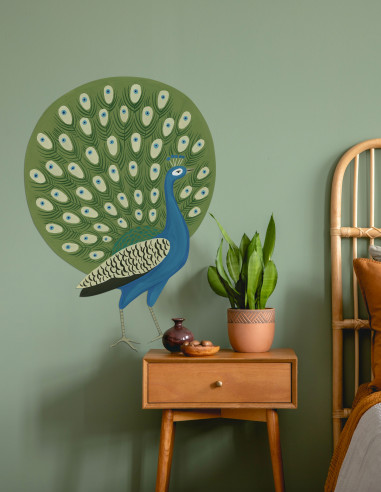 La Roue du Paon - Large Stickers