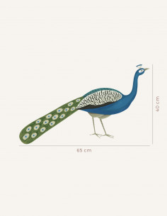 Paon Majestueux - Large... 2