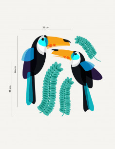 Toucan - Large Sticker 2