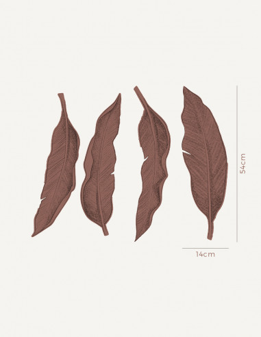 Leaf - Large stickers