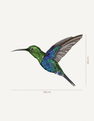 Colibri - Large stickers
