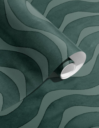 La Vague - Vert Velours - L50 x W300