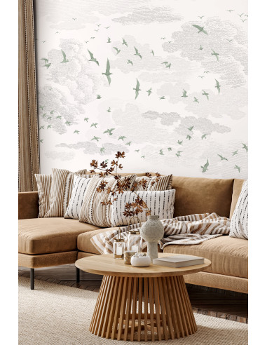 copy of Les Oiseaux - Affresco a parete