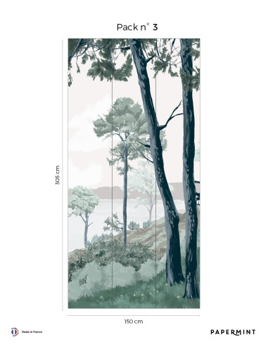 Crozon - Fresque Pack L150xH305cm