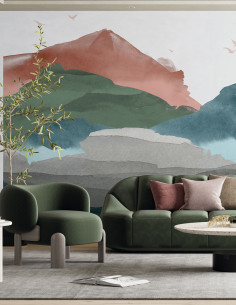 Hills Earth Tones -...