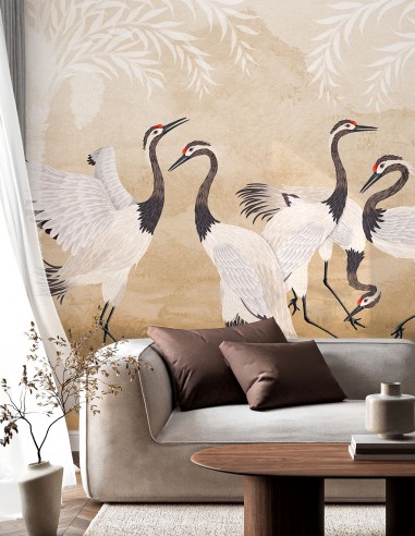 Indian Cranes • Wallpanel Pack