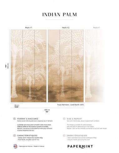 Indian Cranes • Wallpanel Pack