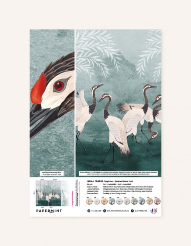 Indian Cranes - Échantillon