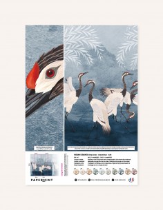 Indian Cranes - Échantillon...