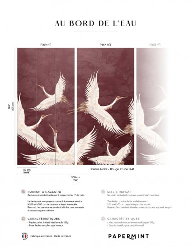 L’envol du héron • Wallpanel Pack