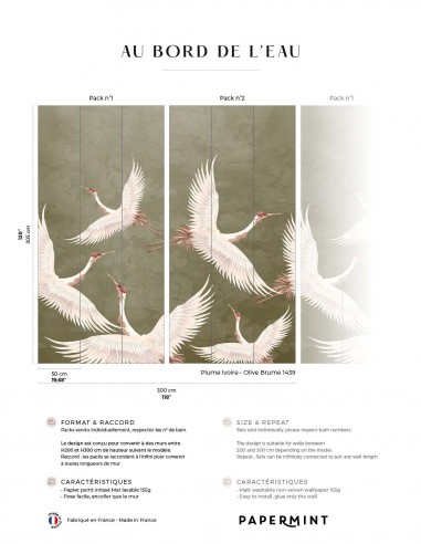 L’envol du héron • Wallpanel Pack