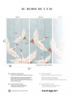 L’envol du héron Wallpanel...