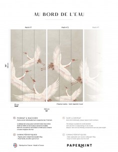 L’envol du héron Wallpanel...