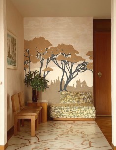 Au Bord de l'eau - Fresque...