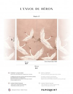 L’envol du héron •...