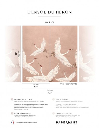 L’envol du Héron • Fresque Pack •...