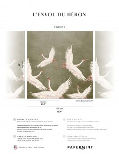 L’envol du Héron • Fresque...