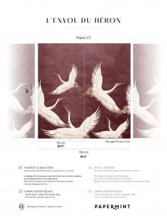 L’envol du Héron • Fresque...