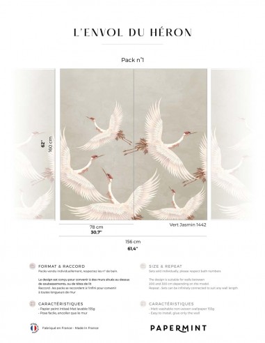 L’envol du Héron • Fresque Pack •...