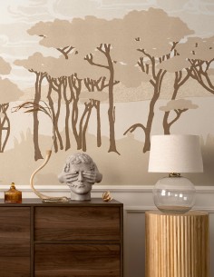 Au Bord de l'Eau • Fresque...