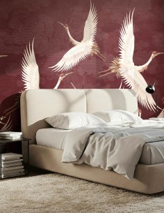 L’envol du héron Affresco