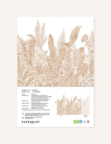 Botanic mural - sample