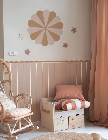 Rosace Fantastique - Planche de Stickers