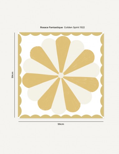 Rosace Fantastique - Planche de Stickers