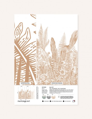 Botanic mural - sample