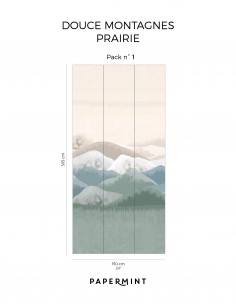 Douce Montagne Wallpanel -...