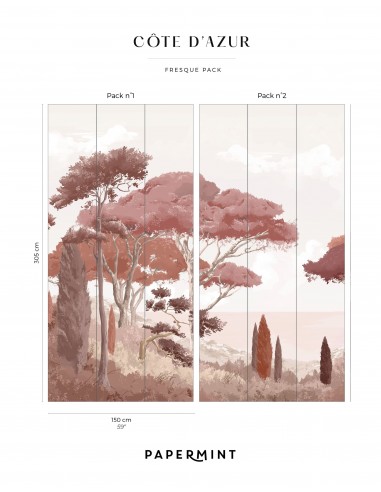 copy of Côte d'Azur - Wallpanel Pack